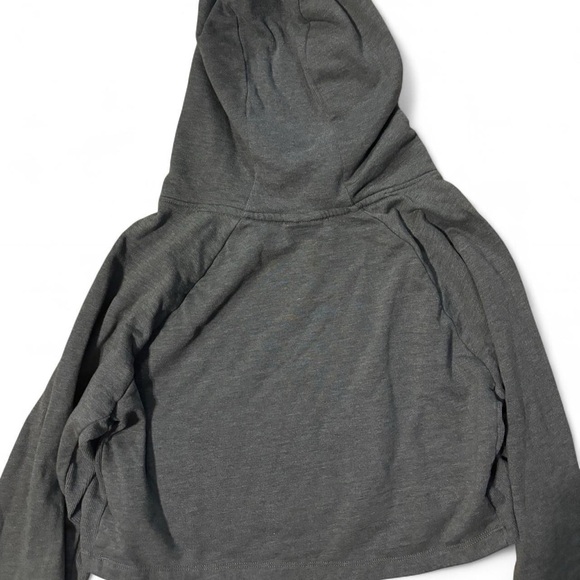 Gymshark Charcoal Cropped Hoodie - Picture 6 of 6